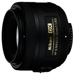 Nikon DX 35mm f/1.8G AF-S Standard Lens